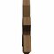 Ekena Millwork Davenport Rough Sawn Timber Gable Bracket, Western Red Cedar, 48"W x 30"H x 4"D x 6"F, 15/12 Pitch GBW048X30X0406DAV00RWR - alternate 3